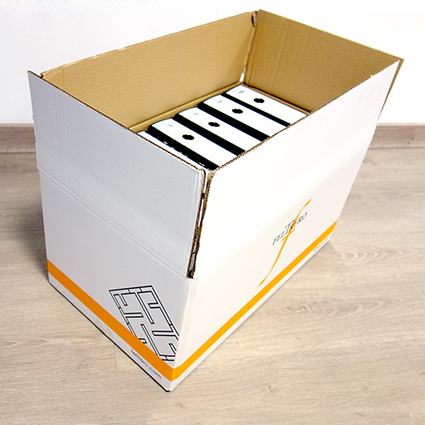 Caja de cartón MEDIANA especial archivadores